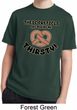 Kids Funny Shirt Thirsty Pretzels Moisture Wicking Tee T-Shirt
