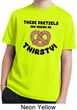 Kids Funny Shirt Thirsty Pretzels Moisture Wicking Tee T-Shirt