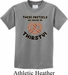Kids Funny Shirt Thirsty Pretzels Tee T-Shirt