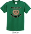 Kids Funny Shirt Thirsty Pretzels Tee T-Shirt