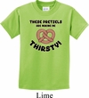 Kids Funny Shirt Thirsty Pretzels Tee T-Shirt
