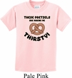 Kids Funny Shirt Thirsty Pretzels Tee T-Shirt