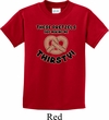 Kids Funny Shirt Thirsty Pretzels Tee T-Shirt