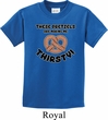 Kids Funny Shirt Thirsty Pretzels Tee T-Shirt