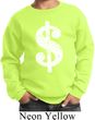 Kids Funny Sweatshirt Distressed Dollar Sign Sweat Shirt