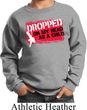 Kids Funny Sweatshirt Dropped On My Head Sweat Shirt