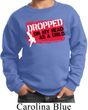 Kids Funny Sweatshirt Dropped On My Head Sweat Shirt