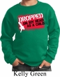Kids Funny Sweatshirt Dropped On My Head Sweat Shirt