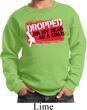 Kids Funny Sweatshirt Dropped On My Head Sweat Shirt