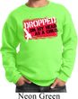 Kids Funny Sweatshirt Dropped On My Head Sweat Shirt