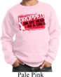 Kids Funny Sweatshirt Dropped On My Head Sweat Shirt