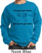 Kids Funny Sweatshirt I've Got Your Back Sweat Shirt