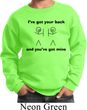 Kids Funny Sweatshirt I've Got Your Back Sweat Shirt
