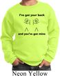 Kids Funny Sweatshirt I've Got Your Back Sweat Shirt