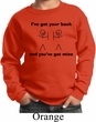 Kids Funny Sweatshirt I've Got Your Back Sweat Shirt