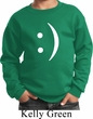 Kids Funny Sweatshirt Smiley Chat Face Sweat Shirt