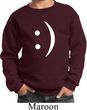 Kids Funny Sweatshirt Smiley Chat Face Sweat Shirt