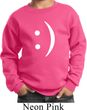 Kids Funny Sweatshirt Smiley Chat Face Sweat Shirt