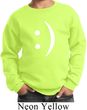 Kids Funny Sweatshirt Smiley Chat Face Sweat Shirt