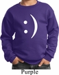 Kids Funny Sweatshirt Smiley Chat Face Sweat Shirt