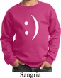 Kids Funny Sweatshirt Smiley Chat Face Sweat Shirt