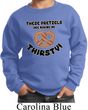 Kids Funny Sweatshirt Thirsty Pretzels Sweat Shirt