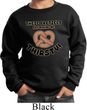 Kids Funny Sweatshirt Thirsty Pretzels Sweat Shirt