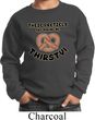 Kids Funny Sweatshirt Thirsty Pretzels Sweat Shirt