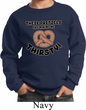 Kids Funny Sweatshirt Thirsty Pretzels Sweat Shirt