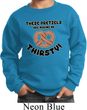 Kids Funny Sweatshirt Thirsty Pretzels Sweat Shirt