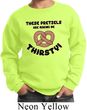 Kids Funny Sweatshirt Thirsty Pretzels Sweat Shirt