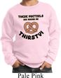 Kids Funny Sweatshirt Thirsty Pretzels Sweat Shirt