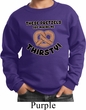 Kids Funny Sweatshirt Thirsty Pretzels Sweat Shirt