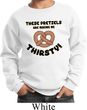 Kids Funny Sweatshirt Thirsty Pretzels Sweat Shirt