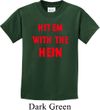 Kids Funny Tee Hit em with the Hein Youth T-shirt