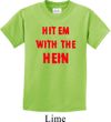 Kids Funny Tee Hit em with the Hein Youth T-shirt