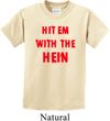 Kids Funny Tee Hit em with the Hein Youth T-shirt