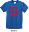 Kids Funny Tee Hit em with the Hein Youth T-shirt
