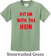 Kids Funny Tee Hit em with the Hein Youth T-shirt
