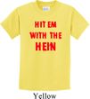 Kids Funny Tee Hit em with the Hein Youth T-shirt
