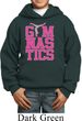 Kids Gymnast Hoodie Gymnastics Text Hoody