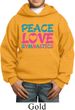 Kids Gymnast Hoodie Peace Love Gymnastics Hoody