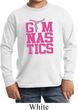 Kids Gymnast Shirt Gymnastics Text Long Sleeve Tee T-Shirt