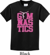 Kids Gymnast Shirt Gymnastics Text Tee T-Shirt