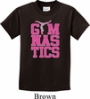 Kids Gymnast Shirt Gymnastics Text Tee T-Shirt
