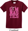 Kids Gymnast Shirt Gymnastics Text Tee T-Shirt