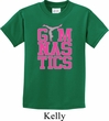 Kids Gymnast Shirt Gymnastics Text Tee T-Shirt