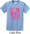 Kids Gymnast Shirt Gymnastics Text Tee T-Shirt
