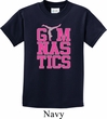 Kids Gymnast Shirt Gymnastics Text Tee T-Shirt