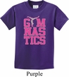 Kids Gymnast Shirt Gymnastics Text Tee T-Shirt